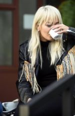 RITA ORA Out and About in West Hollywood 01/22/2016