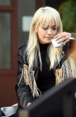 RITA ORA Out and About in West Hollywood 01/22/2016