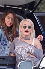 RITA ORA Out With fFriends in Los Angeles 01/20/2016