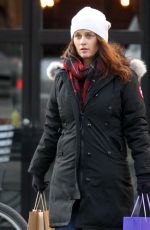 ROBIN TUNNEY Out Shopping in New York 01/21/2016
