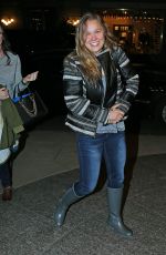 RONDA ROUSEY Arrives at Her Gotel in New York 01/18/2016