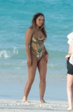 RONDA ROUSEY in Body Paint at Sports Illustrated Photoshoot in Bahamas, January 2016
