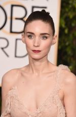 ROONEY MARA at 73rd Annual Golden Globe Awards in Beverly Hills 10/01/2016