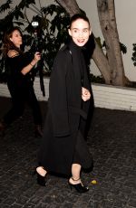 ROONEY MARA at W Magazine Golden Globe Party in Los Angeles 01/07/2016