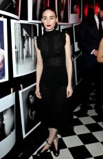ROONEY MARA at W Magazine Golden Globe Party in Los Angeles 01/07/2016