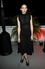 ROONEY MARA at W Magazine Golden Globe Party in Los Angeles 01/07/2016
