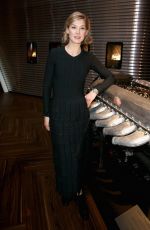 ROSAMUND PIKE at IWC Booth at SIHH 01/19/2016