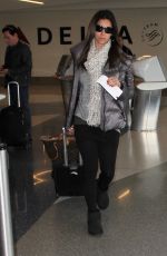 ROSELYN SANCHEZ at LAX Airport in Los Angeles 01/13/2016