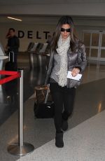 ROSELYN SANCHEZ at LAX Airport in Los Angeles 01/13/2016