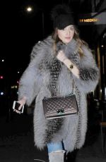 ROSIE FORTESCUE at The Ivy Garden Restaurant in London 01/21/2016