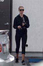 ROSIE HUNTINGTON-WHILTELEY Leaves a Gym in Los Angeles 01/19/2016