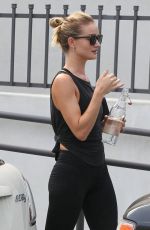 ROSIE HUNTINGTON-WHITELEY Arrives at a Gym in West Hollywood 01/20/2016