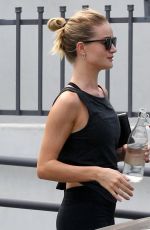 ROSIE HUNTINGTON-WHITELEY Arrives at a Gym in West Hollywood 01/20/2016