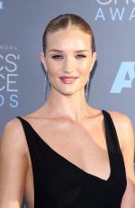 ROSIE HUNTINGTON-WHITELEY at Critics’s Choice Awards 2016 in Santa Monica 01/17/2016
