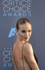 ROSIE HUNTINGTON-WHITELEY at Critics’s Choice Awards 2016 in Santa Monica 01/17/2016