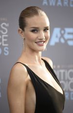 ROSIE HUNTINGTON-WHITELEY at Critics’s Choice Awards 2016 in Santa Monica 01/17/2016