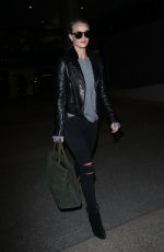 ROSIE HUNTINGTON-WHITELEY at LAX Airport in Los Angeles 01/08/2016 