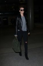ROSIE HUNTINGTON-WHITELEY at LAX Airport in Los Angeles 01/08/2016 