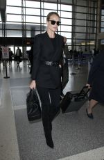 ROSIE HUNTINGTON-WHITELEY at Los Angeles International Airport 01/22/2016