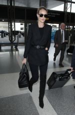 ROSIE HUNTINGTON-WHITELEY at Los Angeles International Airport 01/22/2016