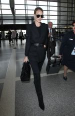 ROSIE HUNTINGTON-WHITELEY at Los Angeles International Airport 01/22/2016
