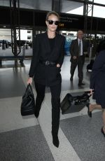 ROSIE HUNTINGTON-WHITELEY at Los Angeles International Airport 01/22/2016
