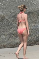 ROSIE HUNTINGTON-WHITELEY in Bikini at a Beach in Phuket 12/31/2015