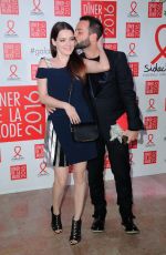 ROXANNE MESQUIDA at Sidaction Gala Dinner 2016 in Paris 01/28/2016