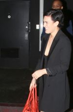 RUMER WILLIS Leaves Nice Guy in West Hollywood 01/13/2016