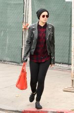 RUMER WILLIS Out and About in Los Angeles 01/18/2016