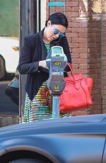 RUMER WILLIS Out and Abut in Los Angeles 01/13/2016