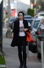RUMER WILLIS Out Shopping in West Hollywood 01/14/2016