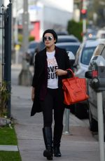 RUMER WILLIS Out Shopping in West Hollywood 01/14/2016