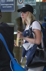SABINE LISICKI at Apia International Airport in Sydney 01/09/2016