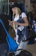 SABINE LISICKI at Apia International Airport in Sydney 01/09/2016