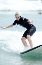 SABINE LISICKI Surfing in Australia 01/05/2016