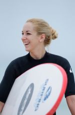 SABINE LISICKI Surfing in Australia 01/05/2016