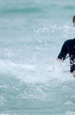 SABINE LISICKI Surfing in Australia 01/05/2016