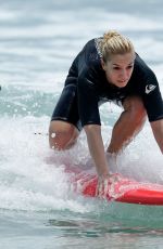 SABINE LISICKI Surfing in Australia 01/05/2016