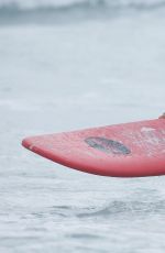 SABINE LISICKI Surfing in Australia 01/05/2016