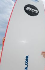 SABINE LISICKI Surfing in Australia 01/05/2016
