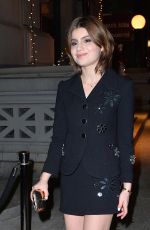 SAMI GAYLE at Marc Jacobs Beauty Velvet Noir Mascara Launch Dinner in New York 01/18/2016