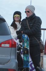 SANDRA BULLOCK at The Jackson Hole Wyoming Ski Resort 12/27/2015