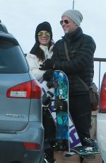 SANDRA BULLOCK at The Jackson Hole Wyoming Ski Resort 12/27/2015