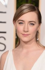 SAOIRSE RONAN at 73rd Annual Golden Globe Awards in Beverly Hills 10/01/2016