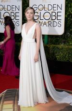 SAOIRSE RONAN at 73rd Annual Golden Globe Awards in Beverly Hills 10/01/2016