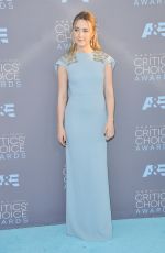 SAOIRSE RONAN at Critics’s Choice Awards 2016 in Santa Monica 01/17/2016