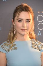 SAOIRSE RONAN at Critics’s Choice Awards 2016 in Santa Monica 01/17/2016
