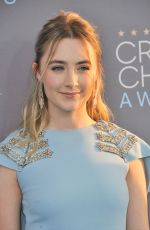 SAOIRSE RONAN at Critics’s Choice Awards 2016 in Santa Monica 01/17/2016