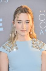 SAOIRSE RONAN at Critics’s Choice Awards 2016 in Santa Monica 01/17/2016